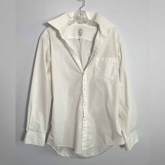 Yves Saint Laurent Other - YSL Vintage White Collared Button Down Dress Shirt Size 15.5 32/33